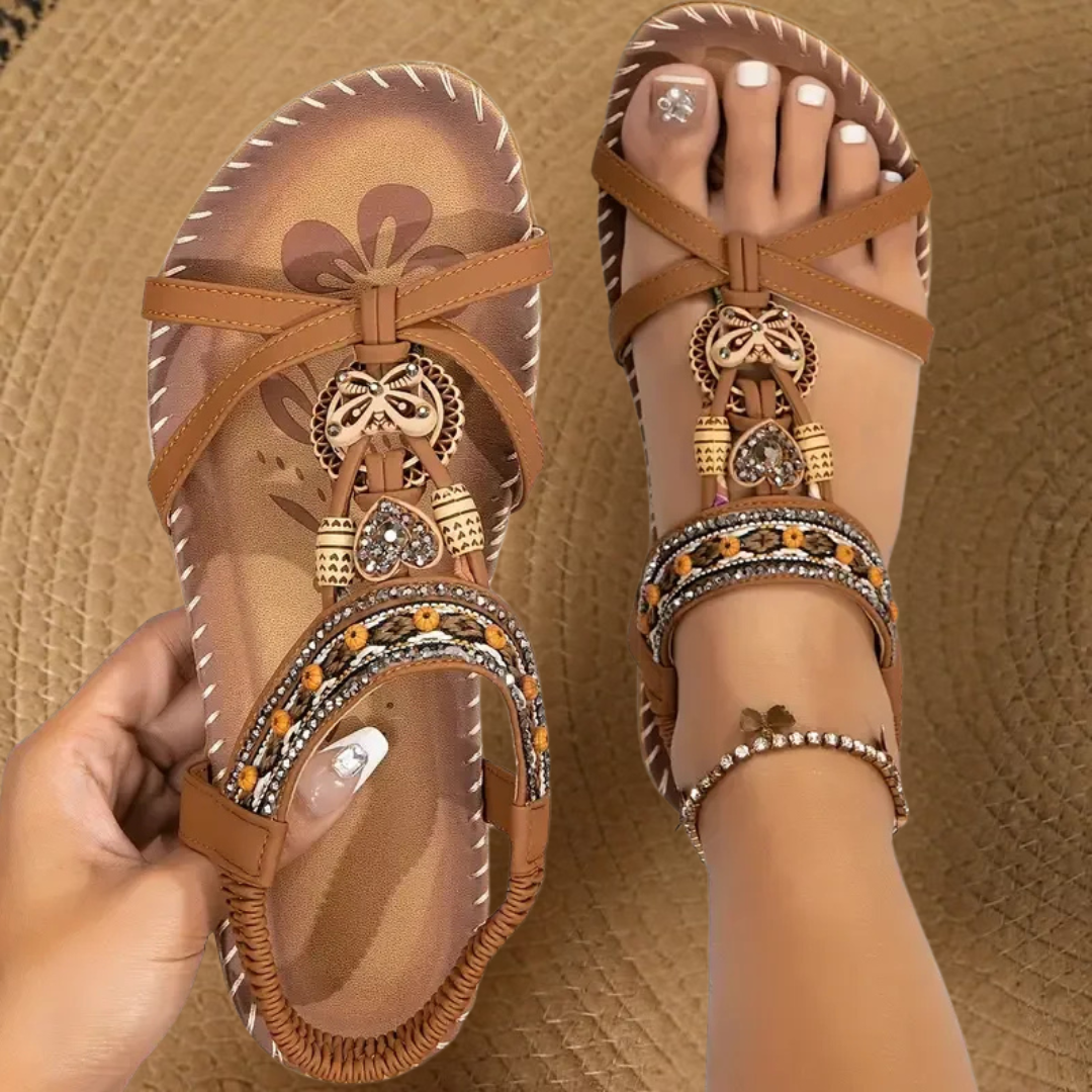 Flora | Sandali Stile Ibiza, Comfort ed Eleganza