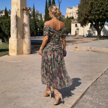 Lydia | Abito Maxi Off Shoulder