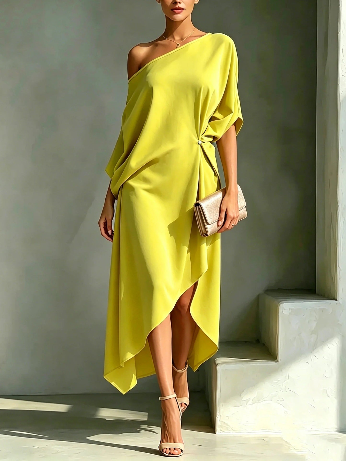 Camila™ │ Abito Asimétrico Elegante