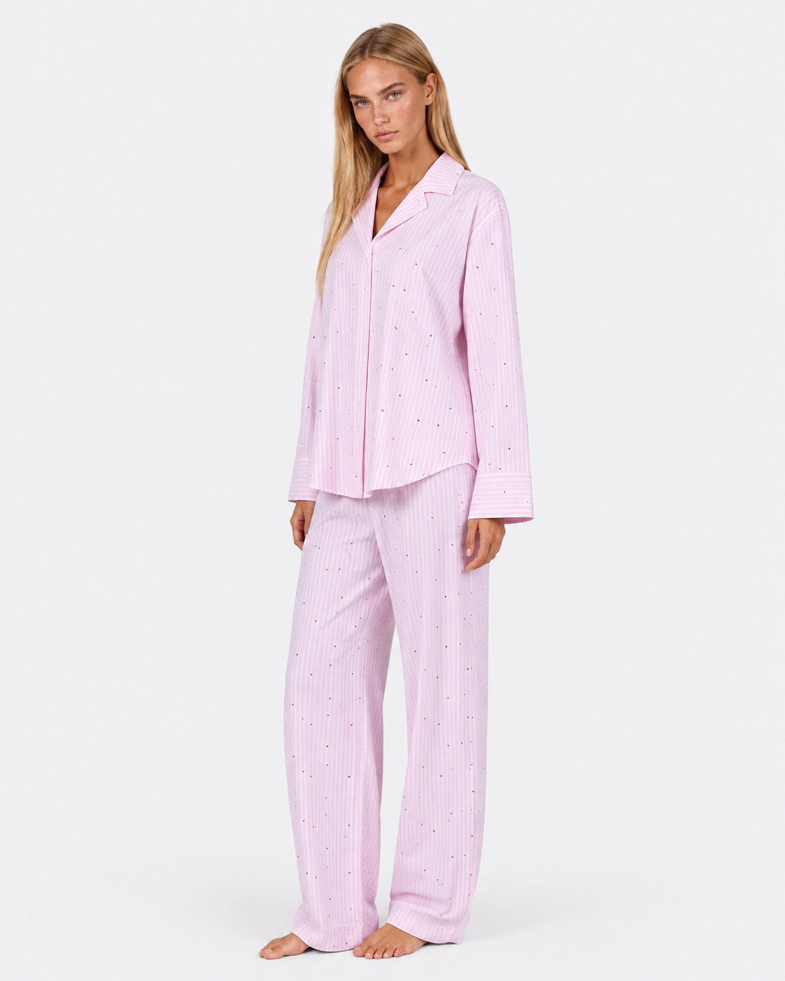 Completo di Pijama a Rayas Sweetheart