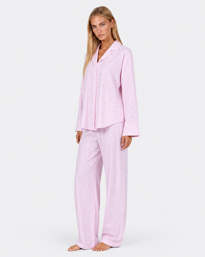 Completo di Pijama a Rayas Sweetheart