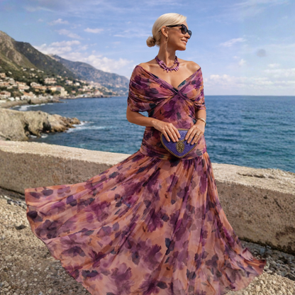 Lydia | Abito Maxi Off Shoulder