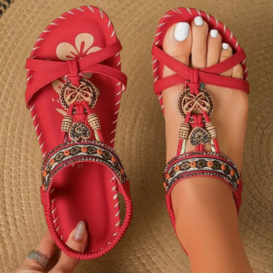 Flora | Sandali Stile Ibiza, Comfort ed Eleganza