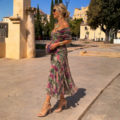 Lydia | Abito Maxi Off Shoulder