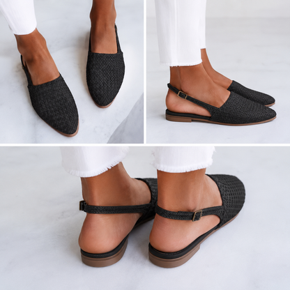 Simone | Mocassini Intrecciati Slingback