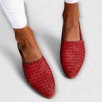Simone | Mocassini Intrecciati Slingback