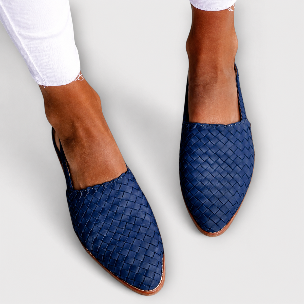 Simone | Mocassini Intrecciati Slingback