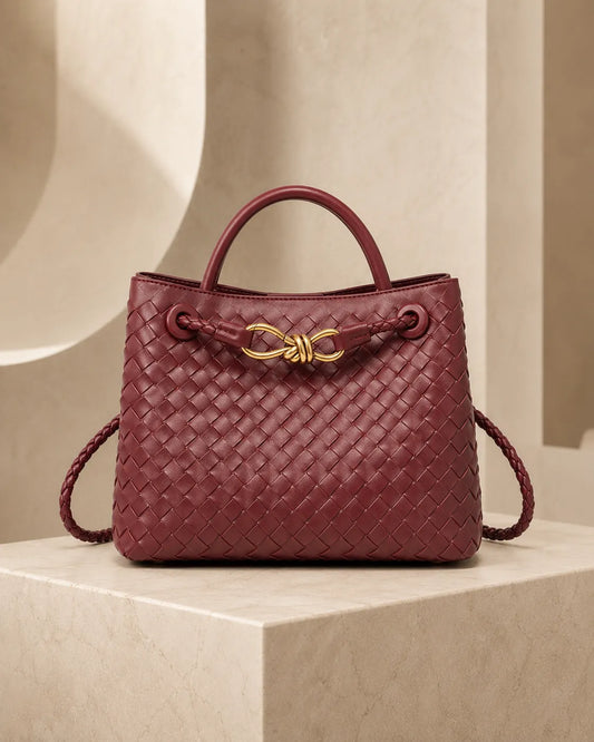Inaya | Borsa a Mano Intrecciata