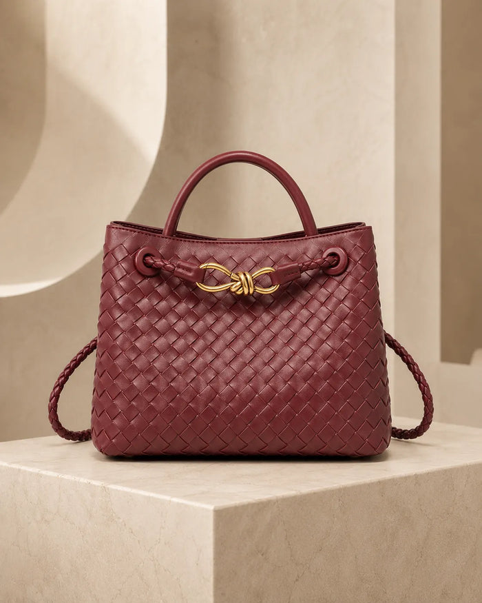 Inaya | Borsa a Mano Intrecciata