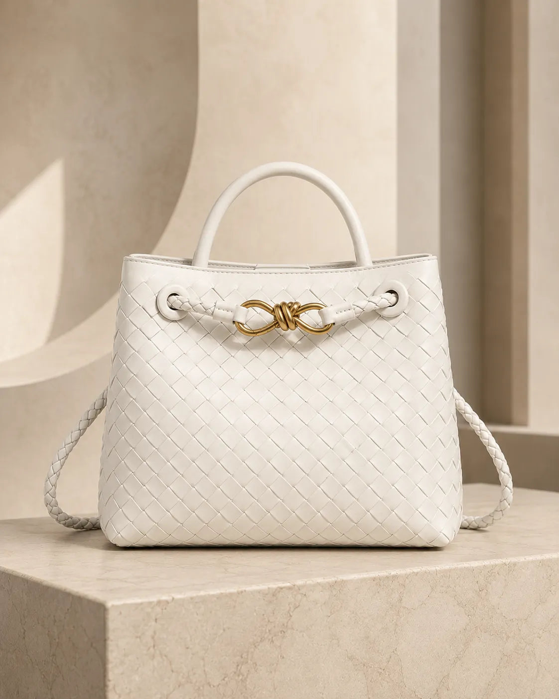 Inaya | Borsa a Mano Intrecciata