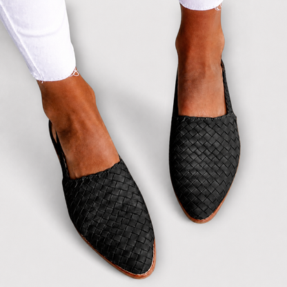 Simone | Mocassini Intrecciati Slingback