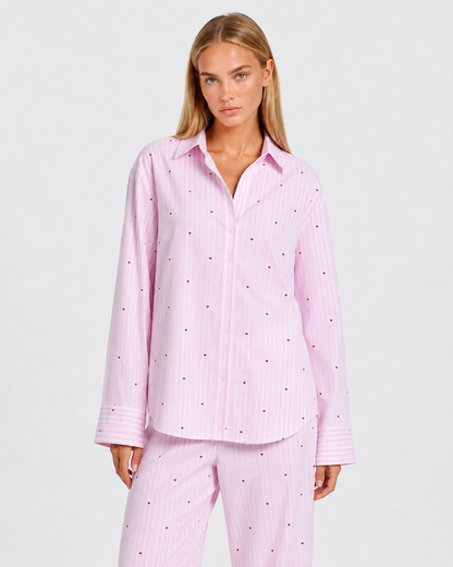 Completo di Pijama a Rayas Sweetheart