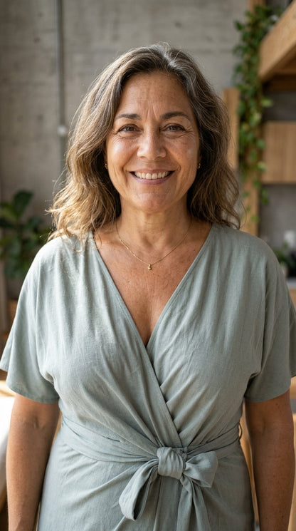 Abito lungo fluido | Comodo e fresco