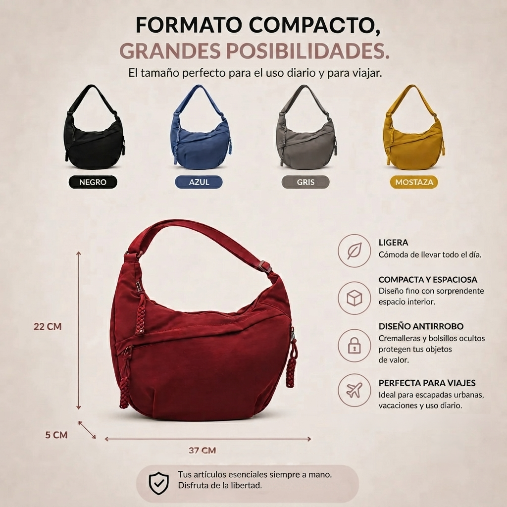 Aria | Borsa a Spalla Nero