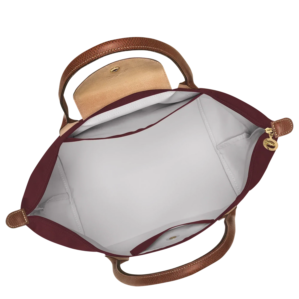 Borsa tote grande bordeaux - Alessia Velluti
