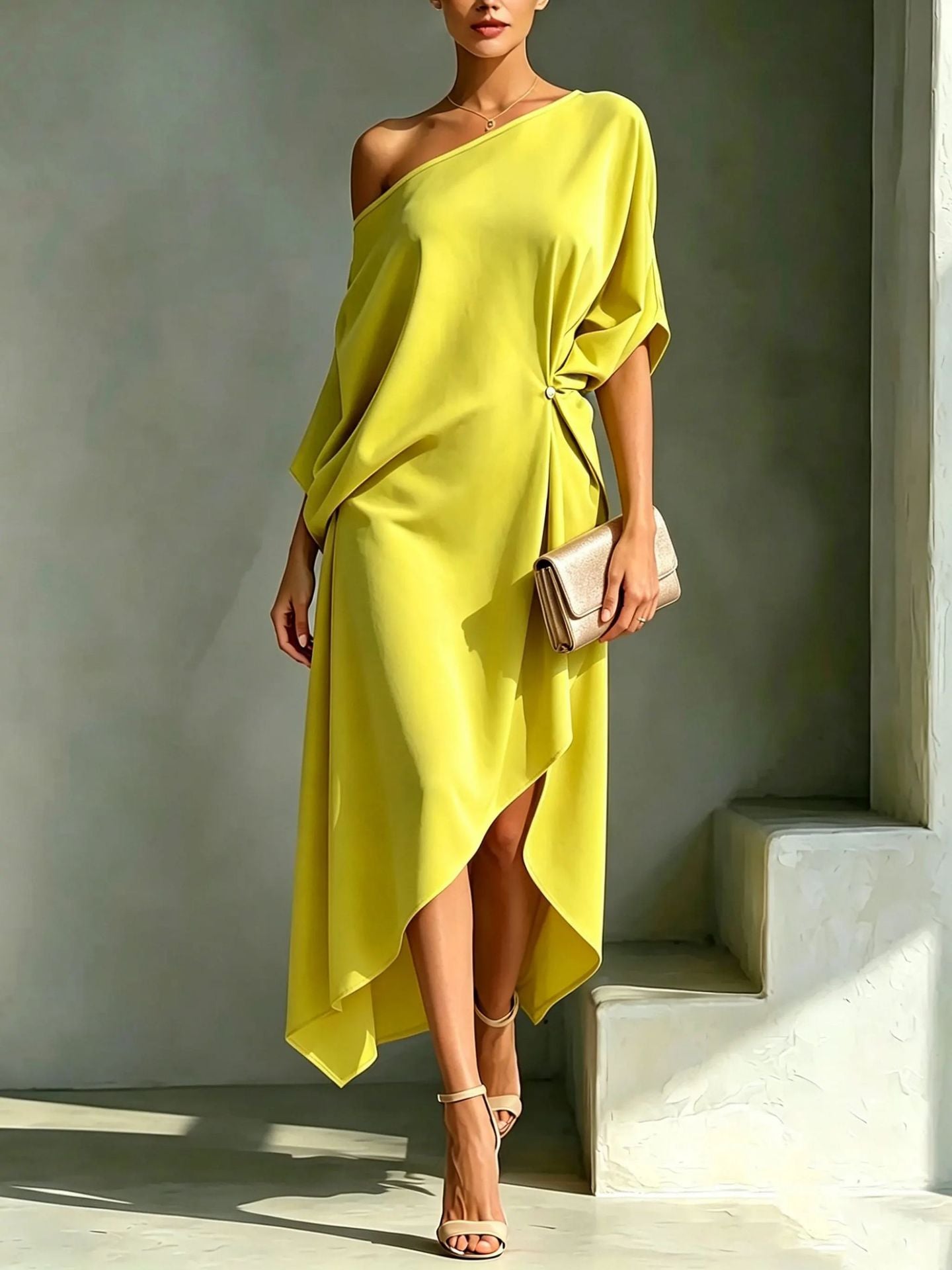 Camila – abito elegante asymétrique