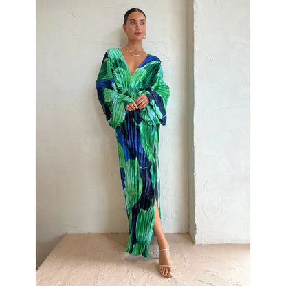 Abito elegante senza maniche con scollo a cuore