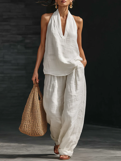 Zoë™ – Ensemble senza maniche et pantaloni large