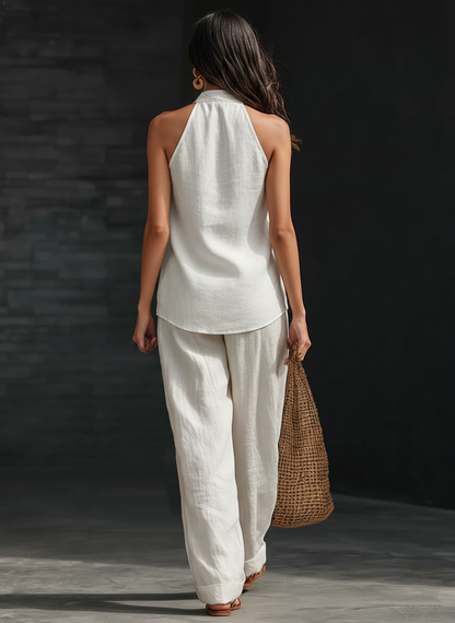 Zoë™ – Ensemble senza maniche et pantaloni large