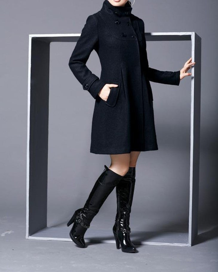 Ingebritt | Cappotto svasato con cappuccio | Alessia Velluti