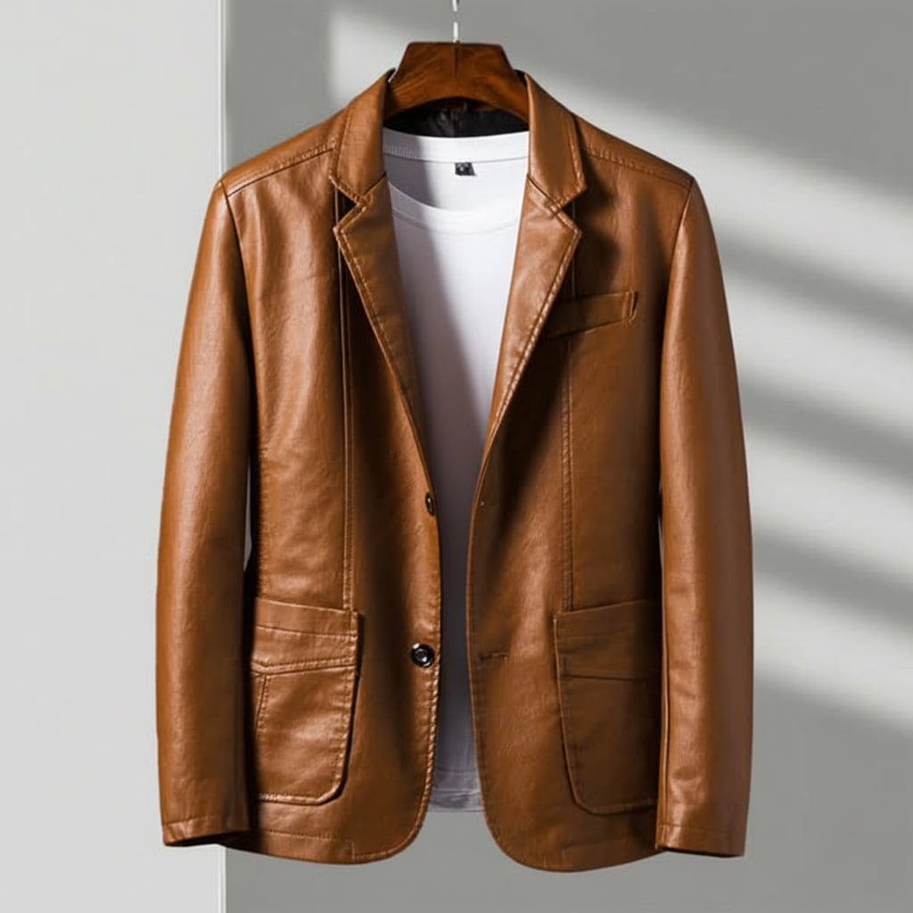 Nikolai | Blazer da uomo con finitura liscia | Alessia Velluti