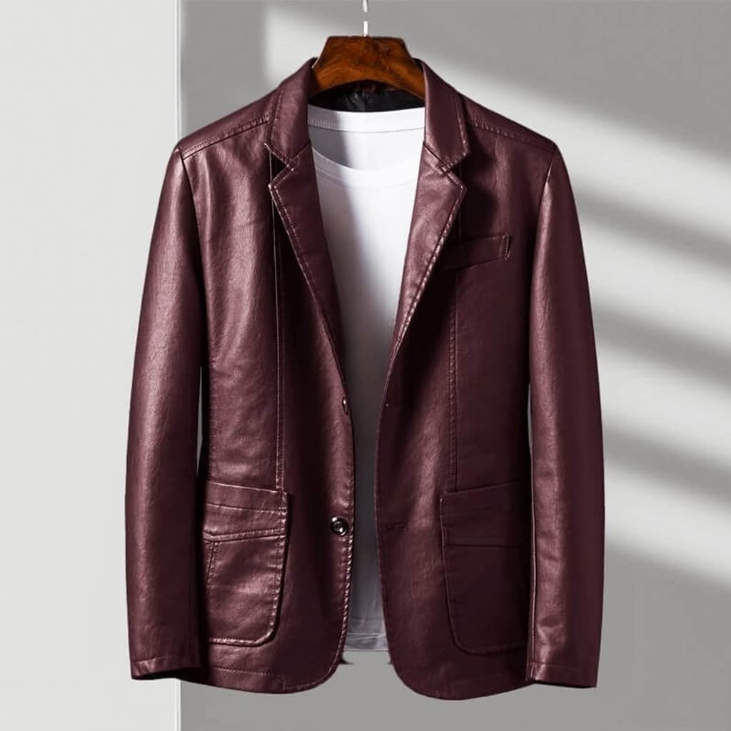 Nikolai | Blazer da uomo con finitura liscia | Alessia Velluti