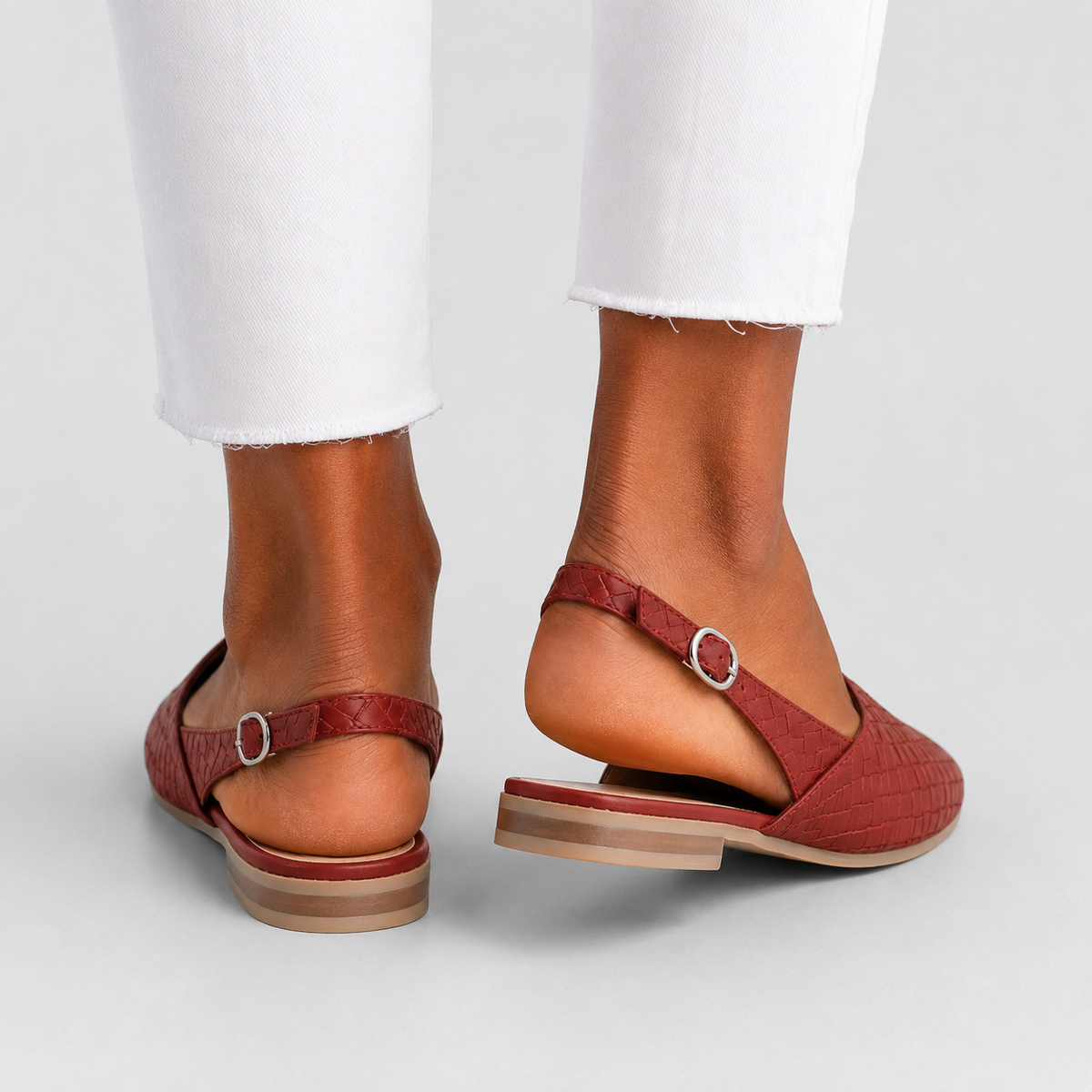 Simone | Mocassini Intrecciati Slingback