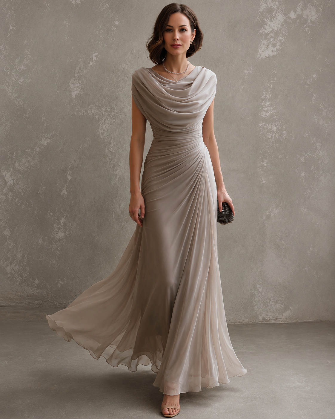 Abito Maëlle Lungo Elegante