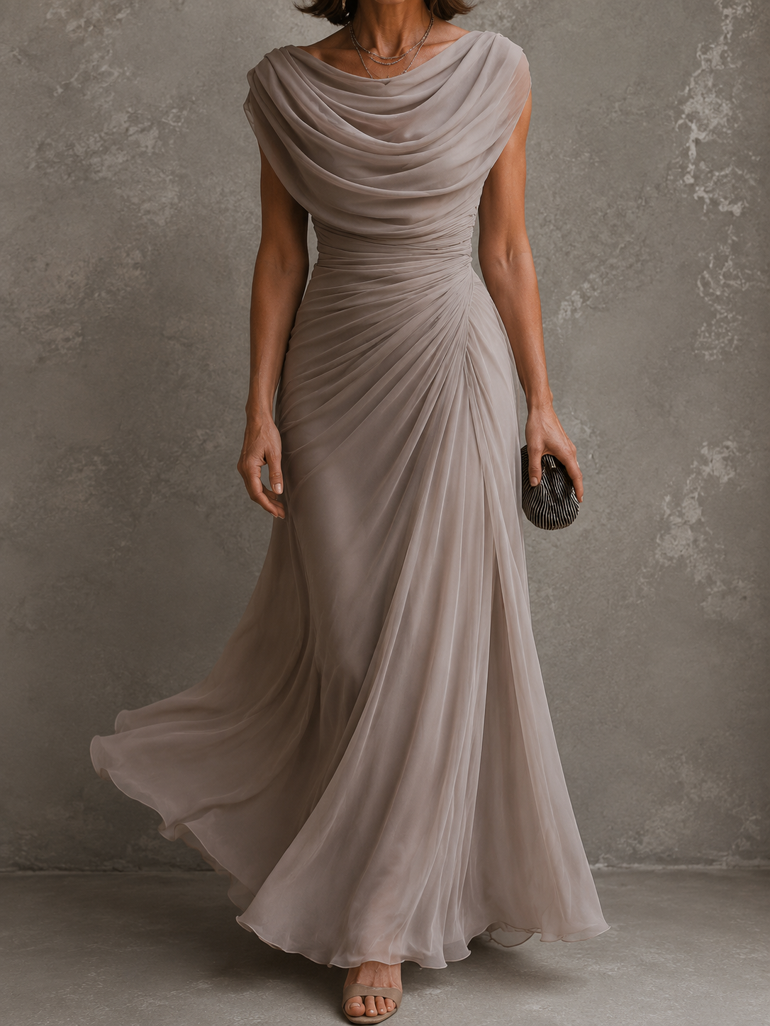 Abito Maëlle Lungo Elegante