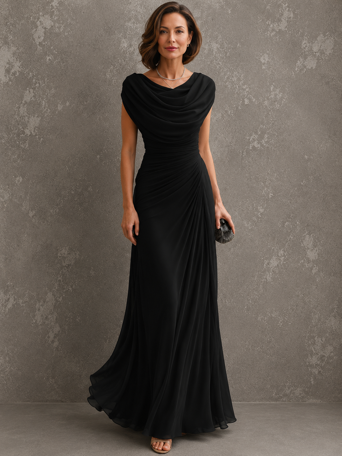 Abito Maëlle Lungo Elegante