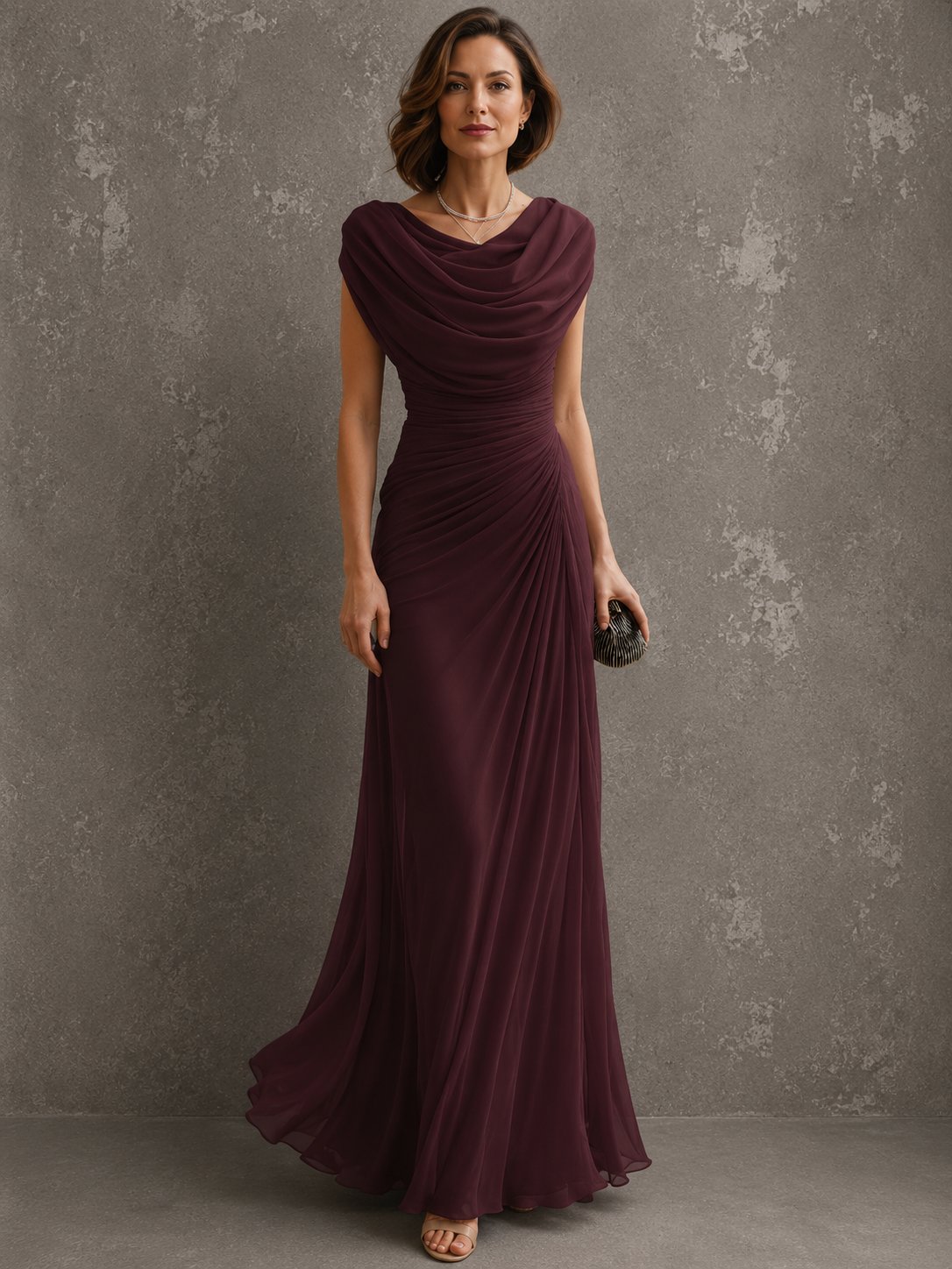 Abito Maëlle Lungo Elegante